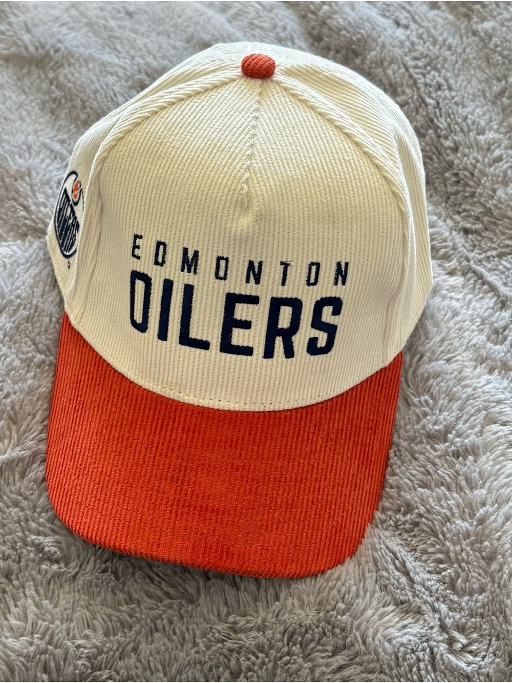 Edmonton Oilers Molson Embroidered Hat